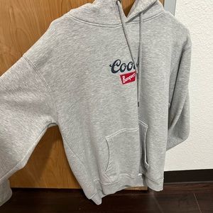 Coors Banquet hoodie unisex size medium